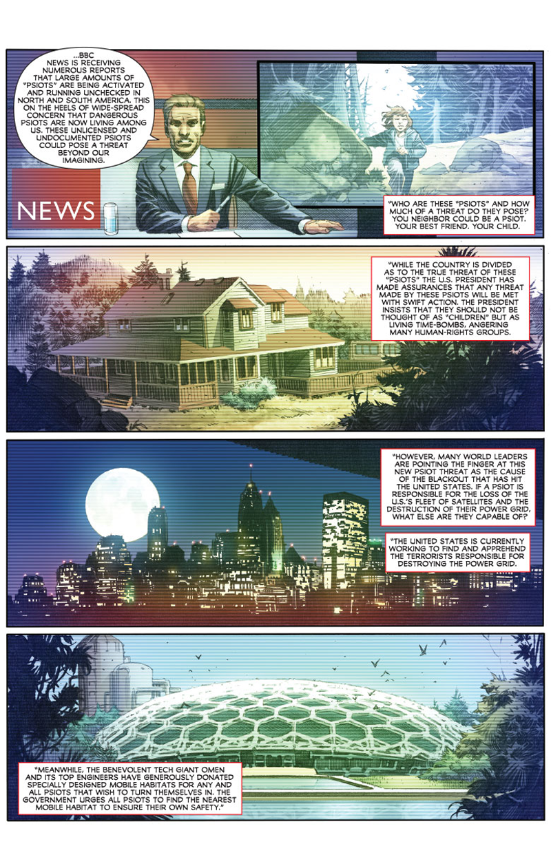 Illustration for article titled The Heroes of the Valiant Universe Clash in This First Look Inside Harbinger Wars 2